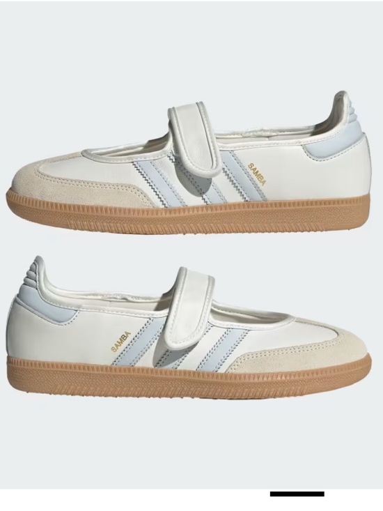 adidas Shoes - adidas Samba Jane White Gum Blue Halo Women's
